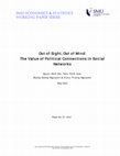 Research paper thumbnail of Out of Sight, Out of Mind: The Value of Political Connections in Social Networks