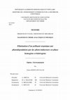 Research paper thumbnail of REPUBLIQUE ALGERIENNE DEMOCRATIQUE ET POPULAIRE MINISTERE DE L'ENSEIGNEMENT SUPERIEUR ET DE LA RECHERCHE SCIENTIFIQUE