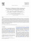 Research paper thumbnail of Importance of cholinesterase kinetic parameters in environmental monitoring using estuarine fish