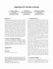 Research paper thumbnail of Algorithms for two-box covering