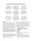 Research paper thumbnail of Minimum-cost coverage of point sets by disks