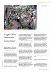 Research paper thumbnail of Adaptive Food Governance