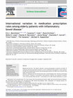 Research paper thumbnail of International variation in medication prescription rates among elderly patients with inflammatory bowel disease