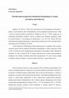 Research paper thumbnail of Warunki sukcesu poprawek Parlamentu Europejskiego w zwykłej procedurze ustawodawczej