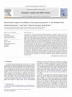 Research paper thumbnail of Spatial and temporal variability in bio-optical properties of the Wadden Sea