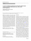 Research paper thumbnail of A review on substances and processes relevant for optical remote sensing of extremely turbid marine areas, with a focus on the Wadden Sea