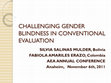 Research paper thumbnail of CHALLENGING GENDER BLINDNESS IN CONVENTIONAL EVALUATION