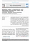 Research paper thumbnail of Abundance and distribution of Tursiops truncatus in the Western Mediterranean Sea: An assessment towards the Marine Strategy Framework Directive requirements