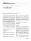 Research paper thumbnail of Weathering and deterioration of volcanic tuff rocks used as natural building stone caused by moisture expansion