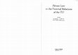 Research paper thumbnail of EU Regulatory Private Law in the Energy Community: The Synergy between the CEER and the ECRB in Facilitating Customer Protection