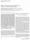 Research paper thumbnail of Efficacy of Hypochlorous Acid Scavengers in the Prevention of Protein Carbonyl Formation