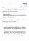 Research paper thumbnail of How to Make a Barranco: Modeling Erosion and Land-Use in Mediterranean Landscapes