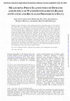 Research paper thumbnail of Measuring Price Elasticities of Demand and Supply of Water Entitlements Based on Stated and Revealed Preference Data