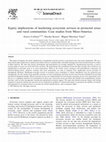 Research paper thumbnail of Equity implications of marketing ecosystem services