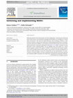 Research paper thumbnail of Governing and implementing REDD+