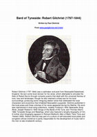 Research paper thumbnail of Bard of Tyneside: Robert Gilchrist (1797-1844)