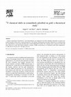 Research paper thumbnail of 13C chemical shifts in octanethiols adsorbed on gold: a theoretical study