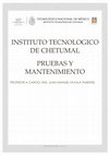 Research paper thumbnail of PRUEBAS Y MANTENIMIENTO a tranformadores practicas EDITH