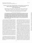 Research paper thumbnail of Control of Cell Type Proportioning in Dictyostelium discoideum by Differentiation-Inducing Factor as Determined by In Situ Hybridization