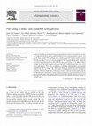 Research paper thumbnail of P50 gating in deficit and nondeficit schizophrenia