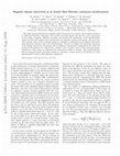 Research paper thumbnail of Magnetic Dipolar Interaction in a Bose-Einstein Condensate Atomic Interferometer