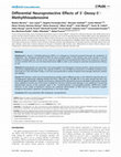 Research paper thumbnail of Differential Neuroprotective Effects of 5′-Deoxy-5′-Methylthioadenosine