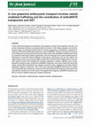 Research paper thumbnail of In vivo grapevine anthocyanin transport involves vesicle-mediated trafficking and the contribution of anthoMATE transporters and GST