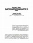 Research paper thumbnail of SÍNDROME DE MaKBeTh: Um ensaio sobre as deficiências estruturais e as patologias sígnicas que a política democrática enfrenta no limiar da idade pós-moderna.