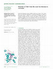 Research paper thumbnail of Structure of Ynk1 from the yeast Saccharomyces cerevisiae