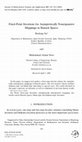 Research paper thumbnail of Fixed-Point Iterations for Asymptotically Nonexpansive Mappings in Banach Spaces