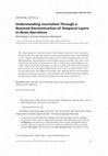 Research paper thumbnail of Understanding Journalism Through a Nuanced Deconstruction of Temporal Layers in News Narratives (Neiger & Tenenboim-Weinblatt (2016), Journal of Communication, 66: 139-160)