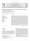 Research paper thumbnail of SATSIM—A real-time multi-satellite simulator for test and validation in formation flying projects