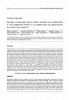 Research paper thumbnail of Manejo conservador de la torsión anexial: ¿una alternativa o una obligación frente a un posible error de apreciación por parte del cirujano?