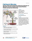 Research paper thumbnail of Genetic Drift during Systemic Arbovirus Infection of Mosquito Vectors Leads to Decreased Relative Fitness during Host Switching