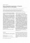 Research paper thumbnail of Primary Hyperhidrosis and Anxiety: a Prospective Preoperative Survey of 158 Patients