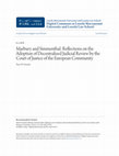 Research paper thumbnail of Marbury and Simmenthal: Reflections on the Adoption of Decentralized Judicial Review by the Court of Justice of the European Community