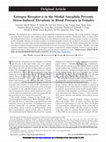 Research paper thumbnail of Estrogen Receptor-α in the Medial Amygdala Prevents Stress-Induced Elevations in Blood Pressure in Females