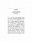 Research paper thumbnail of Adopting model driven development in a large IT consultancy organization–opportunities, challenges and lessons learnt