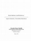 Research paper thumbnail of ELECTRÓNICA DE POTENCIA