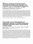 Research paper thumbnail of Copy number, loss of heterozygosity and amplification detection in formalin-fixed paraffin-embedded melanocytic lesions using molecular inversion probes