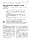 Research paper thumbnail of Melatonin inhibits nitrate tolerance in isolated coronary arteries