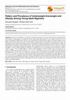 Research paper thumbnail of Pattern and Prevalence of Underweight,Overweight and Obesity Among Young Adult Nigerians