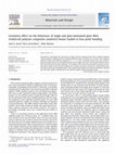 Research paper thumbnail of Geometry effect on the behaviour of single and glue-laminated glass fibre reinforced polymer composite sandwich beams loaded in four-point bending