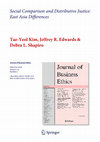 Research paper thumbnail of Social Comparison and Distributive Justice: East Asia Differences