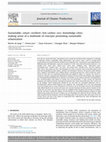 Research paper thumbnail of Sustainable–Smart–Resilient–Low Carbon–Eco–Knowledge Cities; Making sense of a multitude of concepts promoting sustainable urbanization