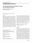 Research paper thumbnail of Two-stage total infected knee arthroplasty treatment with articulating cement spacer