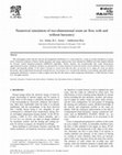 Research paper thumbnail of Numerical simulation of two-dimensional room air flow with and without buoyancy