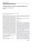 Research paper thumbnail of Antiapoptotic effect of l -carnitine on testicular irradiation in rats