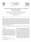 Research paper thumbnail of A computational model of action resonance and its modulation by emotional stimulation