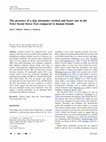 Research paper thumbnail of The presence of a dog attenuates cortisol and heart rate in the Trier Social Stress Test compared to human friends